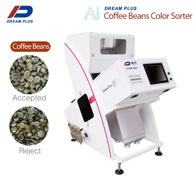 L'exactitude de tri élevée Mini Color Sorter For Coffee Bean Rice 80 creuse des rigoles