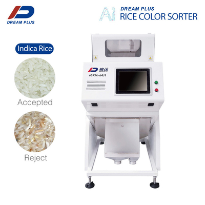 Exactitude spéciale 0,9 de Mini Rice Color Sorter 99,9% - 1.5T/H