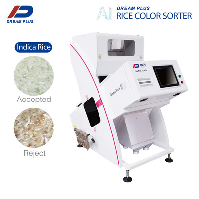 Exactitude spéciale 0,9 de Mini Rice Color Sorter 99,9% - 1.5T/H
