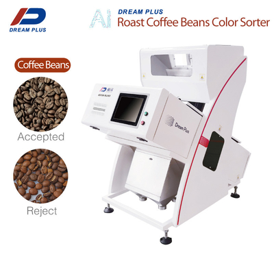 Caméra CCD de Bean Color Sorter Industrial With de café de 96 canaux