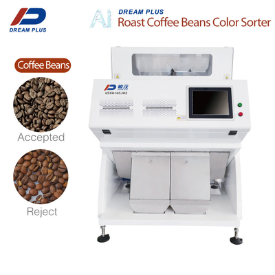 Le café industriel Bean Color Sorter RVB 160 de 2 descendeurs creuse des rigoles