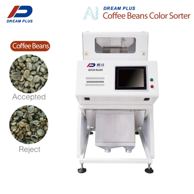 Exactitude de tri élevée de Bean Color Sorter Mini With de café de 96 canaux