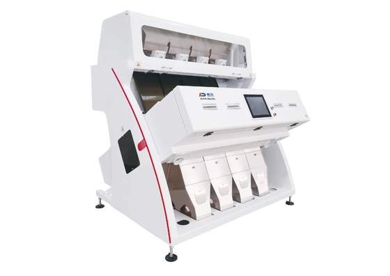 Machine de tri de couleur CCD pour l'agriculture 4 goulottes 256 canaux