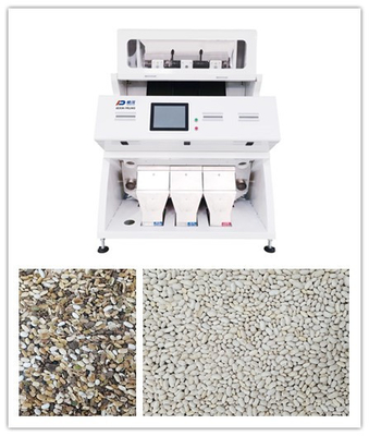 Équipement de tri optique de 5400 du pixel RVB haricots blancs de CCD 3 descendeurs
