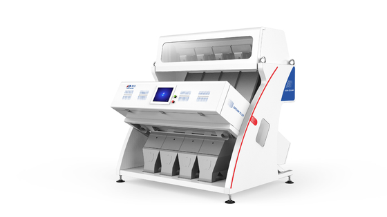 Machine de trieuse de couleur de riz de 4 chutes pour la technologie avancée par AI de riz de l'Inde