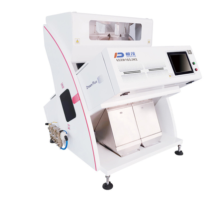 CCD machine de tri des couleurs de riz RGB arrière-plan 2 chutes AC220V / 50Hz