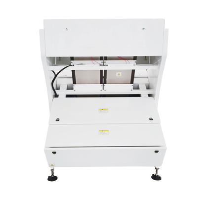CCD machine de tri des couleurs de riz RGB arrière-plan 2 chutes AC220V / 50Hz