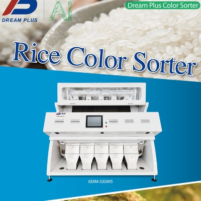 CCD Caméra RVB Sorteur de couleurs de riz Sorteur optique de grains Sorteur de couleurs de graines Sorteur de couleurs de café