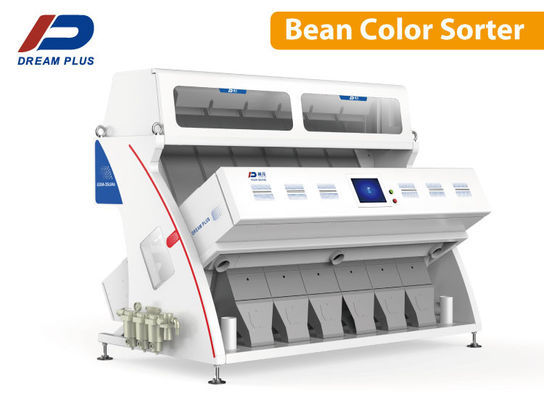 Le soja Bean Color Sorter de noir d'OEM 6 descendeurs avec la caméra de RVB