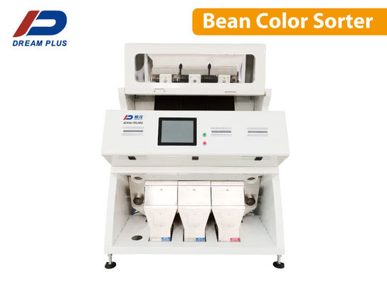 3 descendeurs verts et café rôti Bean Sorting Machine, trieurs optiques de couleur