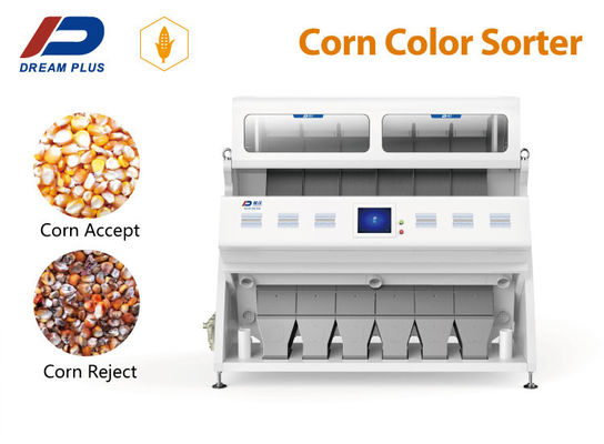 machine d'évaluation de maïs de trieuse de couleur de maïs 3.6kw 2 ou 3 Ton Capacity