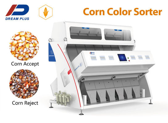 machine d'évaluation de maïs de trieuse de couleur de maïs 3.6kw 2 ou 3 Ton Capacity