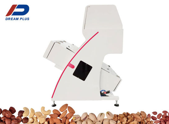 les écrous 2Kw colorent la trieuse 600-1200kg/h de noisette de trieuse