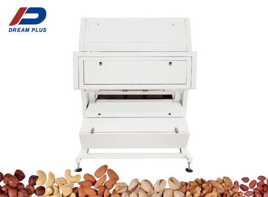 les écrous 2Kw colorent la trieuse 600-1200kg/h de noisette de trieuse