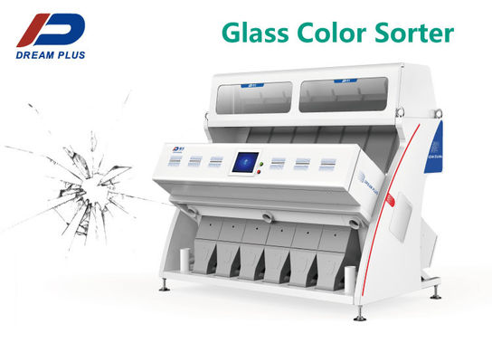 La Manche industrielle optique intelligente de la trieuse 384 de couleur pour le plastique en verre