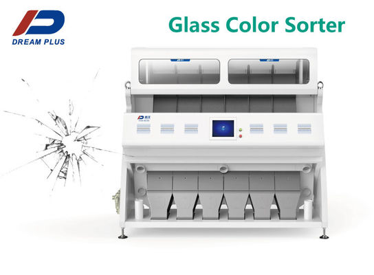La Manche industrielle optique intelligente de la trieuse 384 de couleur pour le plastique en verre