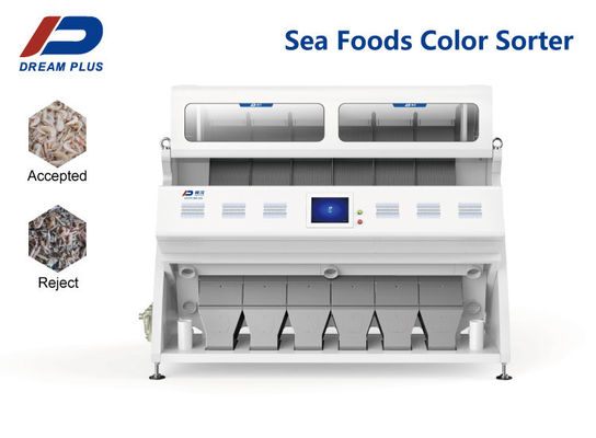 Machine de trieuse de couleur de CCD de capture d'image pour les fruits de mer secs de crevette