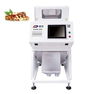 Noyau de macadamia Shell Mini Color Sorter 500kg/H avec la Manche 64