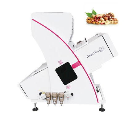 Noyau de macadamia Shell Mini Color Sorter 500kg/H avec la Manche 64
