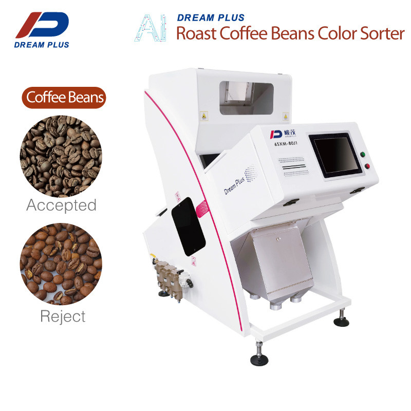 1 café industriel Bean Color Sorter de descendeur 80 canaux