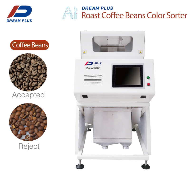 Caméra CCD de Bean Color Sorter Industrial With de café de 96 canaux
