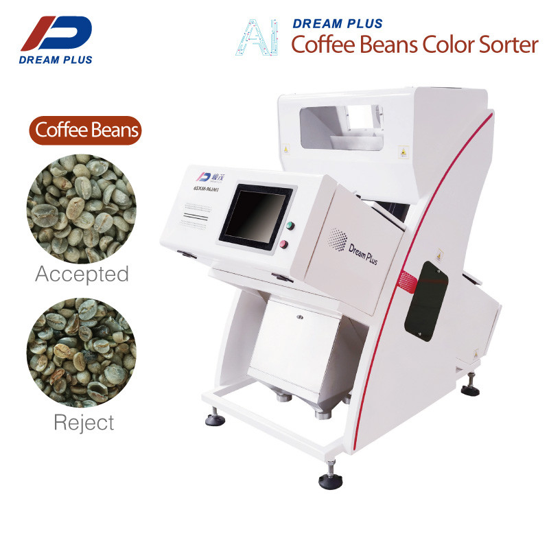 Exactitude de tri élevée de Bean Color Sorter Mini With de café de 96 canaux