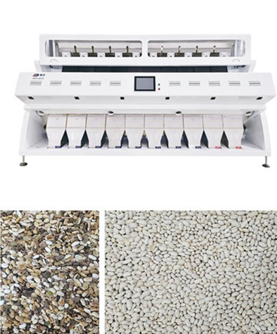 10 pixel blanc RVB de Bean Grain Color Sorter 5400 de descendeurs