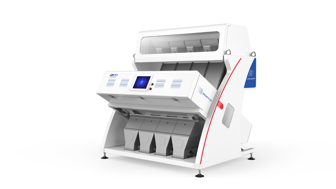 Machine de trieuse de couleur de riz de 4 chutes pour la technologie avancée par AI de riz de l'Inde