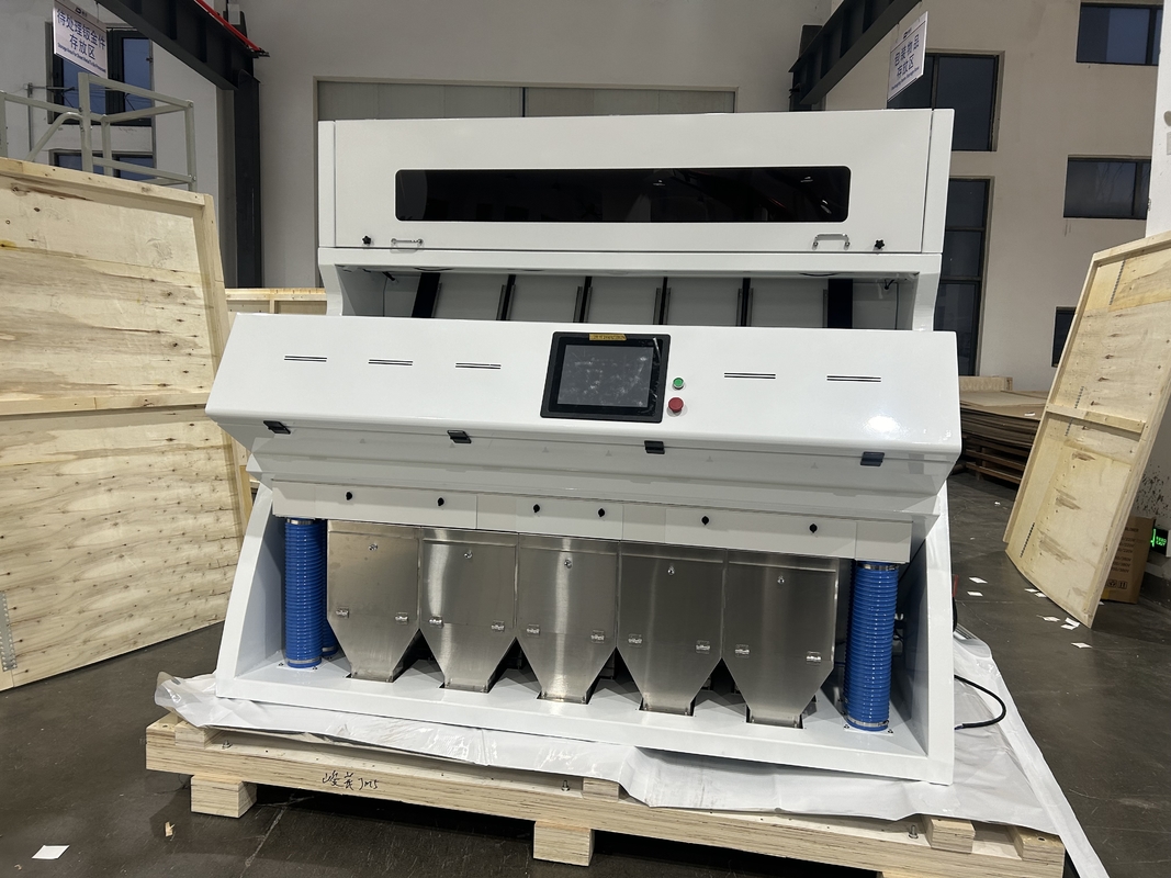 Machine de tri des noix de l' alimentation électrique 220V / 50Hz avec conception conviviale et capteur Toshiba Ccd