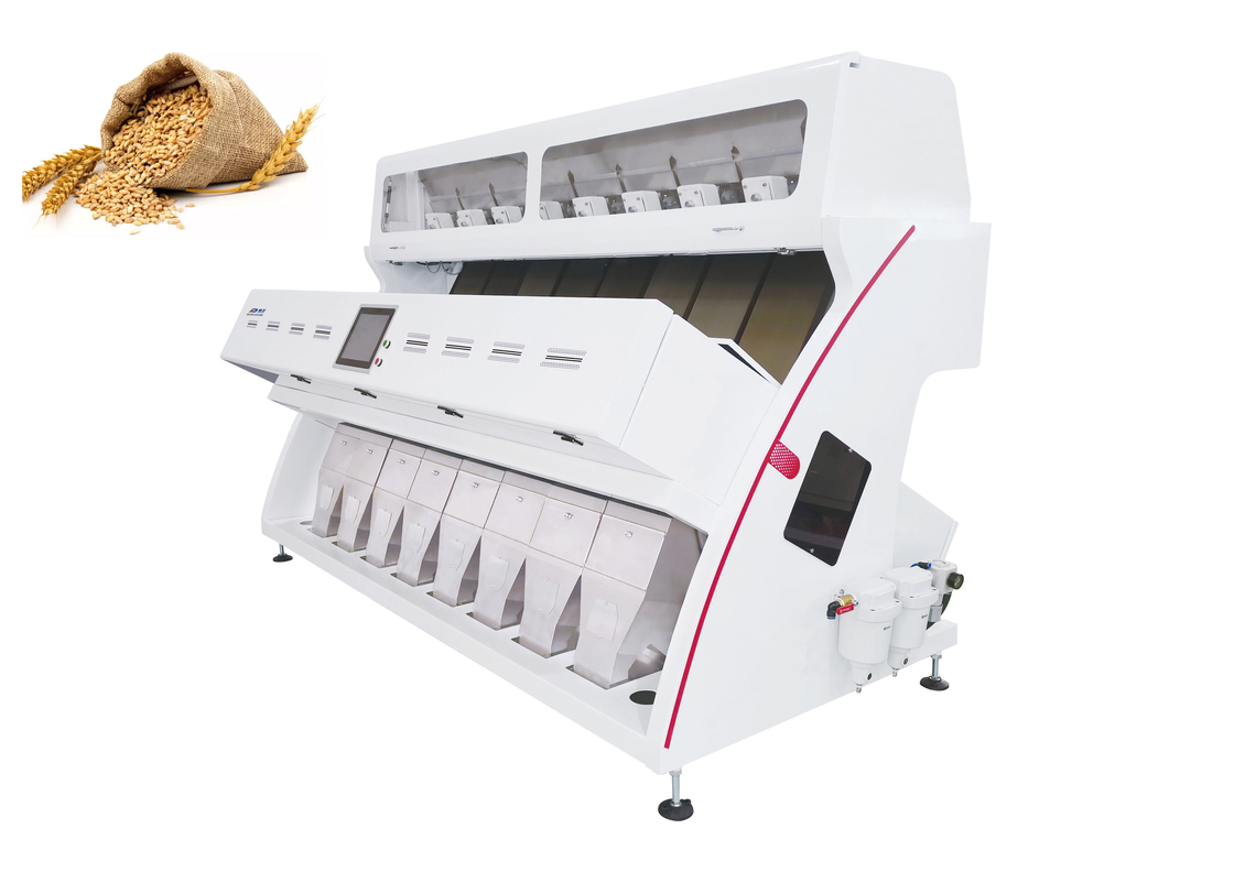 12 pouces Flexem Humanized Display Machine de tri des couleurs de blé avec système de nettoyage par refroidissement automatique