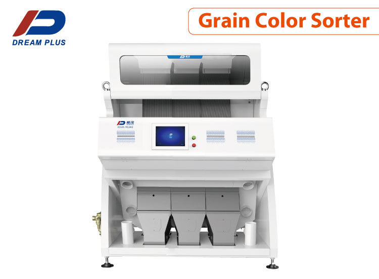 1 intelligent - couleur de grain de la capacité 2t/H trieuse 3 descendeurs 192 canaux