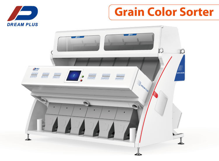 Machine de séparateur de couleur de la trieuse RVB de couleur de grain de 6 descendeurs avec l'éjecteur à haute fréquence