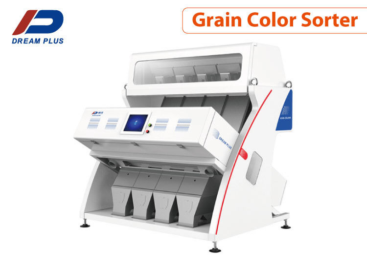 Trieuse de couleur de grain de 4 descendeurs pour des haricots assortissant la haute précision