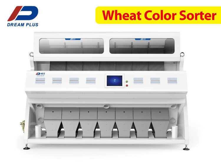 7 Chutes Wheat Color Sorter Intelligent Optical Sorting Equipment