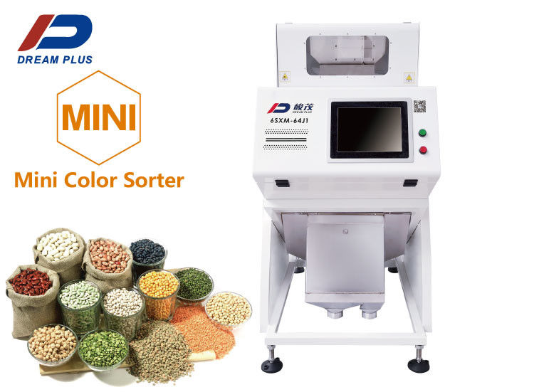 Image portative de Mini Color Sorter Equipment With de céréales capturant la capacité