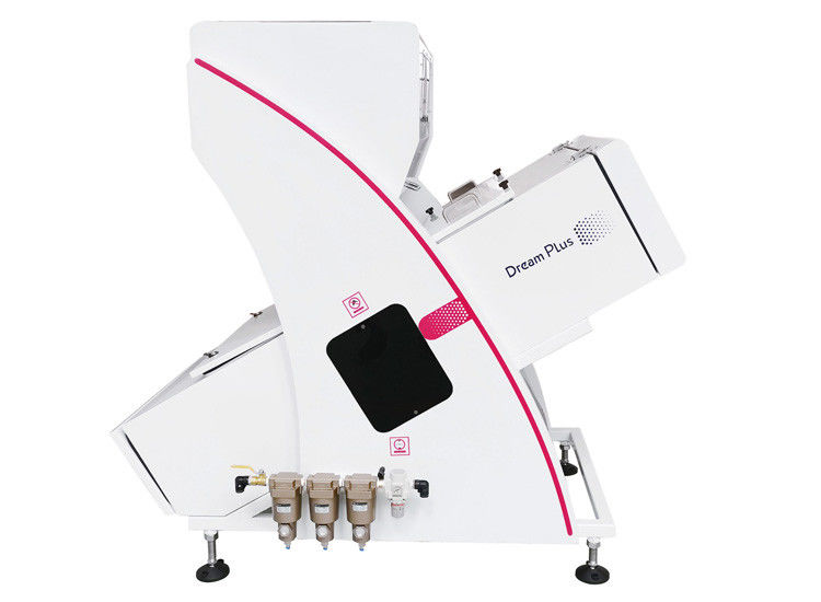 Capacité intelligente de la machine 1-2ton de séparateur de riz de trieuse de couleur de caméra de CCD