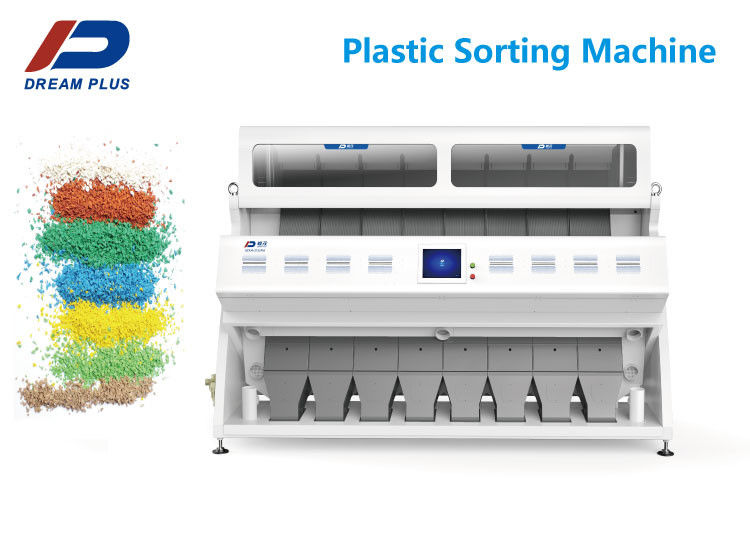 Déformation très réduite de grande de capacité de plastique de couleur de trieuse haute résolution de machine