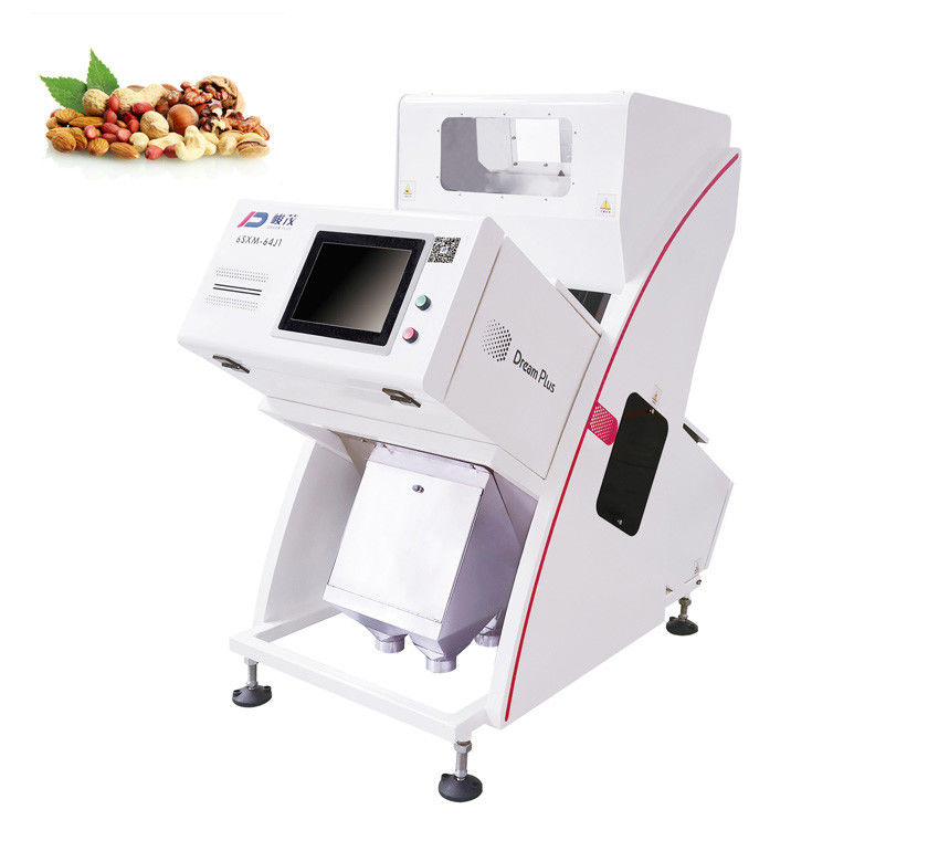 Noyau de macadamia Shell Mini Color Sorter 500kg/H avec la Manche 64